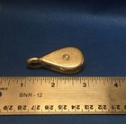 Block Tackle Pulley Fixed Eye 3 8 Inch Diameter Nos