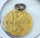  1  Gold Love Token Pendant