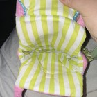 Webkinz Pink Green Plush Carrier Bag Pom Pom For Ages 3  3-4 5-7 8-11 Years