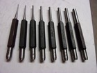Vintage Starrett    S562wb Drive Pin Punch Set 1 16  To 5 16   Hex Shank  Nos