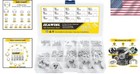 Stainless Steel E-clip Set  330pcs Retaining Rings For Versatile Applications