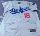 Yoshinobu Yamamoto  18 Lad Gray Flex Base Sewn Stitched Jersey 