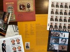 Houdini Stamps And Copperfield Stamps And First Day Of Issue Collection 18 Items