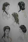 Original 1870 Antique 19th Century Fashion Print Vintage French Art Paris France