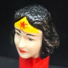 Vintage 1970 s Wonder Woman Pez Dispenser Made In Austria No Feet