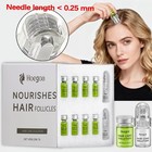 120pcs Microneedle Hair Regrowth System  Advanced Hair Treatment Ginseng Serum