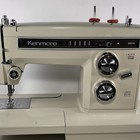 Vtg  1977 Sears Kenmore Sewing Machine Model No  158 16250 W pedal  Japan