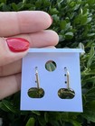 Oro Laminado Earrings Colibr   Hummingbirds Gold Platted 18k
