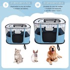 Portable Dog Playpen Pop Up Pet Cat Tent Playground Folding Exercise Tent House