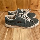 Vintage Nike Tennis Court Gts Canvas  Denim Sneakers Teal Green 90s Vtg