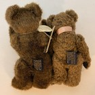 Boyds Bears Archive Series Miniature Jointed Teddy Bear Plush Set Of 2 - 5 5 