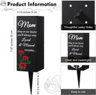 Mom Cemetery Vases For Grave Metal Cemetery Grave Flower Vase Memorial Flower Ho