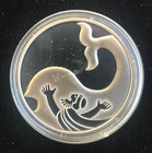 2010 Israel 2 New Sheqalim Johan In The Whale Sterling Silver Proof Coin   0 925