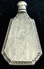 Antique Webster Company Sterling Silver Perfume Flask Monogrammed    nfl    1 75   