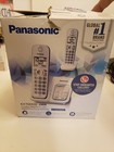 Panasonic Kx-tgd532w Cordless Phone W  Answering Machine     2 Handsets  Open Box
