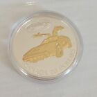 2003 Canada Proof 20 Dollars Gold Plated  999 Silver Coin Bricklin Sv-1