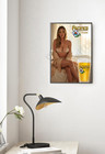 Pacifico Clara Beer Cerveza Poster 13x19 In  Sexy Girl  Mexican Beer Poster