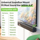 Soundbar Mount For Samsung  Sony  Lg  Vizio  Bose  Onn   More Sound Bar Mount   