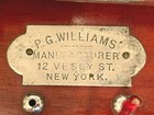 Antique Medical Quack Shock Box  Signed R g  Williams 