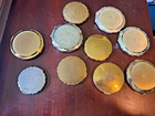 10 Vintage Compacts Mostly Stratton Brand - As Is