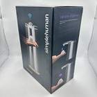 Simplehuman 10oz Foam Sensor Pump Dispenser Rechargeable  Stainless Steel   New