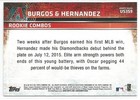 E Burgos   O Hernandez Arizona 2015 Topps Update Rookie Card