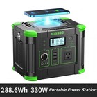 All-round 330w 288 6wh Portable Power Station Charger Generator Battery New