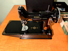 1939 Singer Featherweight Sewing Machine With Case  450