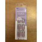 New Impress 30pc Press-on Manicure Nails Short Light Lavender     no Glue Needed