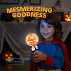 Halloween Magic Ball Light Up Wand With Ghoulish Figure - 7 5  - Magic Ball With