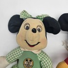Vintage 1978 Knickerbocker Walt Disney Mickey Mouse Club   Minnie Plush Dolls