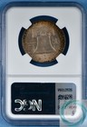 1948 Franklin Half Dollar Ngc Ms 65 Fbl W cac - Mega Sunset Orange Tones   