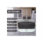 5-tray Dehydrator With Convection Air Flow  Food Preserver Ronco Turbo Ez-store