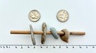 4 Holey Beach Rocks Hag Stone Adder Fairy Bead Natural Large 1 4    Hole Mystic Q5