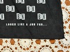 90s Hip Hop Big Daddy Kane    looks Like A Job For    Promotional Bandana Scarf Bdk