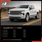 Set Of 14 Front Suspension Control Arm Tie Rod Sway Toyota Camry Hybrid 2007-11