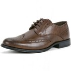 Mens 11 Wing Tip Shoes Oxford Alpine Swiss Zurich Brouge Medallon Dress Brown