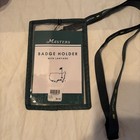 The Masters Augusta National Golf Course Ticket Badge Holder With Lanyard Pga
