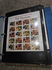     usps Lot Of  113  Mnh U s  Stamp Sheets In Album   739  In Postage Value