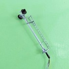 1 X Ho Scale Model Railroad Searchlight Signal Steel 3-colors Opposite 2 Heads