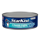 Starkist Chunk Light Tuna In Water  Wild Caught  20g Protein  5 Oz  8 Cans