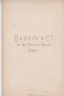 Christine Nilsson Swedish Soprano Opera Singer  Photo Cabinet  Benque   Co Paris