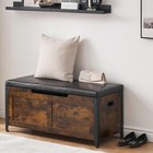Storage Chest  Storage Trunk With Safety Hinges  Wooden Storage Bench