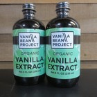 Vanilla Bean Project - Organic Vanilla Extract Pure Vanilla - 8 Oz