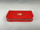 Nib Griffon Vintage 50s Germany Red Leather Case Nail Grooming Kit Manicure Set