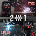 Mini Stick Welder Portable  Large Led Display 125a 110v Mma Welding Machine