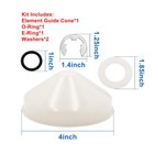 Knob Kit For Hayward Star-clear Plus C751-c900-c1200  cx900da    