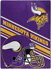 Minnesota Vikings Nfl 60  X 80  Plush Throw Blanket  Soft   Warm