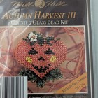 8 Mill Hill Autumn Harvest Counted Glass Bead Ornament Halloween Fall Chart Only