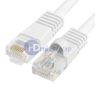 2x 10ft Cat5e Cable Ethernet Lan Network Cat5 Rj45 Patch Cord Internet White
